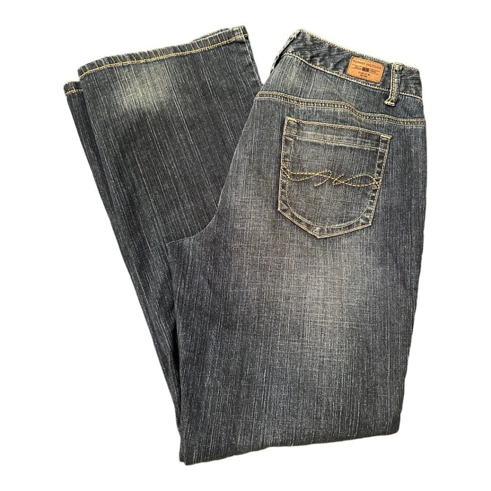 Tommy Hilfiger Women’s Hope Jeans Bootcut Dark Wash 12R